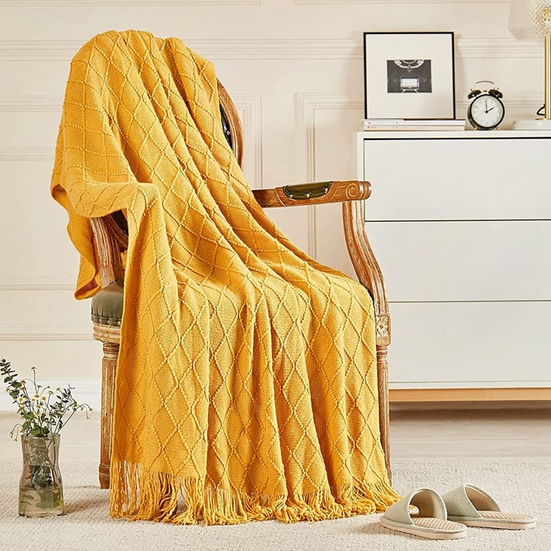 Knitted Blanket / Throw