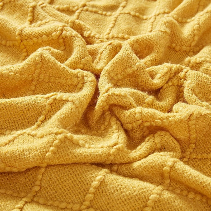 Knitted Blanket / Throw